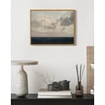 thumbnail image 3 of Drsoum Vintage Cloud Over Sea Wall Art 11x14in Natural Framed Rustic Retro Ocean Landscape Prints Farmhouse Classic Decorations for Living Room Bedroom, 3 of 6