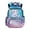 Axolotl Star Print, variant on Cute Capybara Print Kids Backpack Girls Bookbag 17 Inch Polyester School Bag with Front Pockets Back to School Supplies