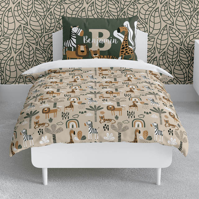 Juego de cama para niños Mod Safari (edredón o funda nórdica)
