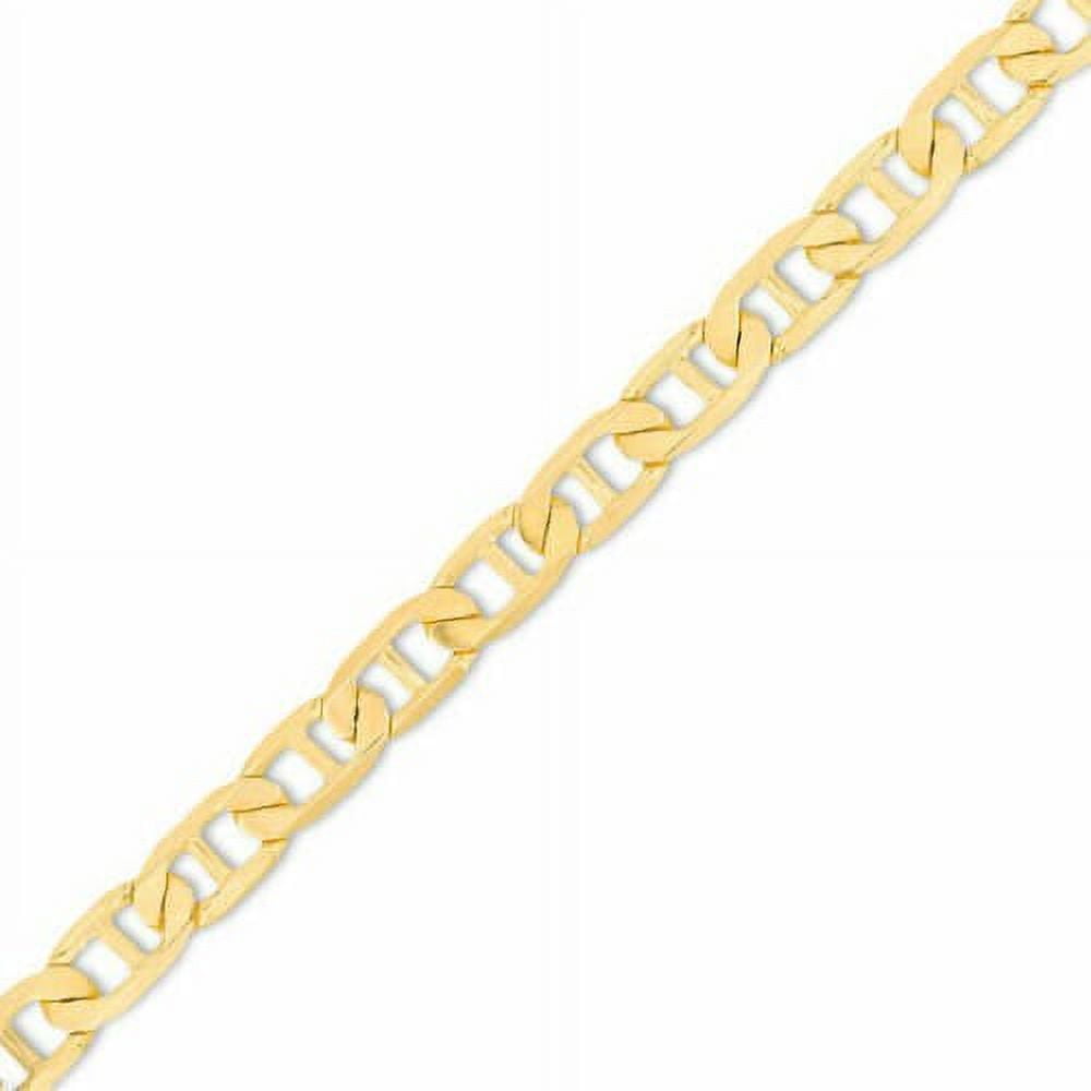 14K Solid Yellow Gold Chain Mariner Necklace 16" 18" 20" 22" 24"