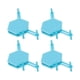 thumbnail image 3 of Posavasos hexagonales DEWIN, 4 Uds., posavasos hexagonales multiusos ajustables con estilo para bebidas y objetos pequeños, posavasos para tazas de bebidas(Azul), 3 of 14