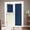 Navy Blue-26''W x 68''H, variant on Blackout Roller Window Shades, Black 48''W x 72''H, Cordless Light Control Blinds
