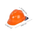 thumbnail image 4 of Casco de seguridad Gorra de plástico para casco, protección portátil ajustable para la cabeza para el trabajador, naranja Advancent AF000052-05, 4 of 7