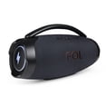 thumbnail image 1 of Bocina Portátil Recargable Fol R207L 110W TWS Bluetooth Negro, 1 of 5