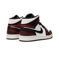 thumbnail image 3 of Jordan MENS Air Jordan 1 Mid SE "Wear-Away - Infrared" DV9565 006 from Stadium Goods, 3 of 8