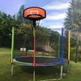thumbnail image 1 of Panier de Basketball pour Trampoline Accessoires de Trampoline But de Basketball Intérieur Extérieur pour Enfant, 1 of 10