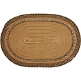 thumbnail image 4 of VHC Brands Kettle Grove Primitive Star Placemat Set of 6 Stenciled Oval Kitchen Table Decor 12"x18", 4 of 6