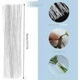 thumbnail image 3 of Duslogis 100 Pcs Floral Wire, 18 Gauge White Florist Wire - 14 Inch for Crafts, Bouquet Stem Wrapping, Wreath Making, Flower Arrangement Supplies, 3 of 7