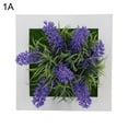 thumbnail image 4 of Joernso Artificial Flower Succulent Plant Hanging Wall Art Frame Living Room Home Decor, 4 of 7