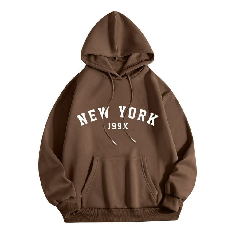 New York Hoodie  Women hoodies sweatshirts, Hoodies womens, Hoody outfits