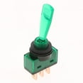 thumbnail image 7 of jiaping 3x12V 20A LED Light Toggle Rocker Switch 3Pin Car Boat Sales Green, 7 of 7