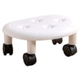 thumbnail image 1 of Low Rolling Stools Universal Wheel Small Swivel Stool High Weight Capacity, 1 of 7
