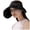 Black, variant on Baseball Caps Women's Fashion Beach Summer Cycling Empty Top Dual-use Face Cover Sun Hat Yellow