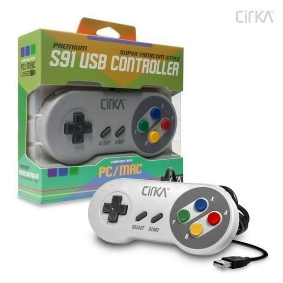 CirKa S91 Premium Super Famicom USB Controller for PC