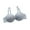 Gray, variant on Lace Bralettes Women Back-Smoothing Bra Feature V-Neck Nursing Bra Style W-1557 Black M