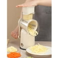 thumbnail image 2 of Preservea 5 In 1 Rotary Grater Cheese Shredder Hand Crank Graters For Kitchen Tools With Interchangeable Blades, 2 of 10