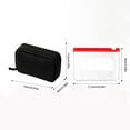 thumbnail image 3 of EverydayNest 14 Pouches Pill Organizer,Waterproof EVA Travel Medicine Case with 7-Day + 7 Backup Zipper Pouches,Portable Supplement Storage for Daily Use,Daily Vitamin Holder, 3 of 5