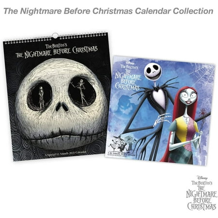 2021 Disney The Nightmare Before Christmas Wall Calendar Special Edition 13 X 15 Monthly Ddse6328 Walmart Canada
