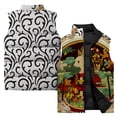 thumbnail image 5 of Chaqueta informal de invierno, chaquetas para hombre, chaleco térmico para hombre, abrigo y chaleco con estampado de gatos y perros, ropa de calle Harajuku para hombre, 5 of 5