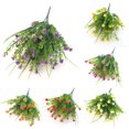 thumbnail image 2 of Coofit 2 Bunches Artificial Flower Lifelike Fake Plant Artificial Plant for Home, 2 of 3