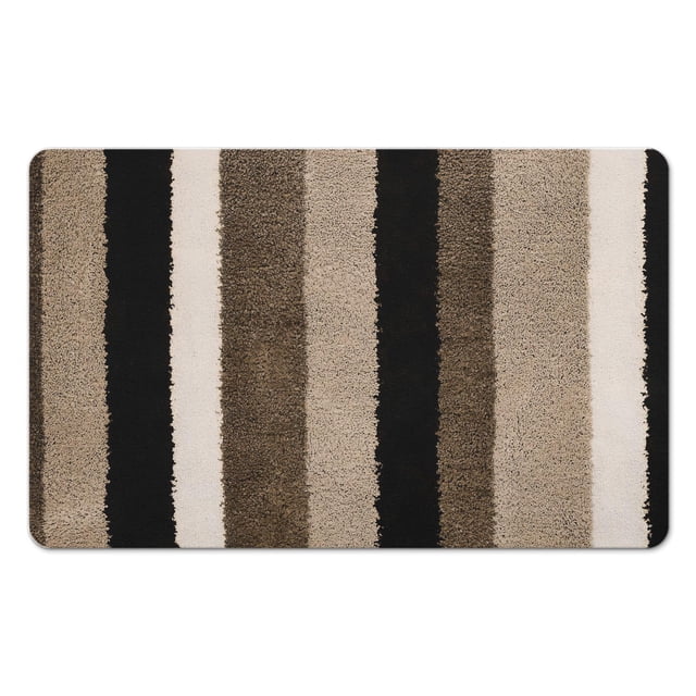 Premium Luxury Bathroom Rugs Bath Mat, 20x32 in - Non-Slip, Fluffy Soft Microfiber Shower Carpet Rug, Machine Washable, Quick Dry, Perfect for Bathroom and Shower