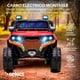 thumbnail image 3 of Carro Estilo Maverick Camioneta Off-Road Electrico Montable para Niños Carrito de Control Remoto y Manejo Directo con Luces Estereo y Pedales Funcionales con Control Remoto (Rojo), 3 of 7
