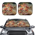 thumbnail image 2 of Cauagu Cute Anemone Fish Cauagu {designName} Print Foldable Car Windshield Sun Shade | Front Windshield Shade for Sun | Fits Small Sedans, Mini SUVs, Hatchbacks-Small, 2 of 6