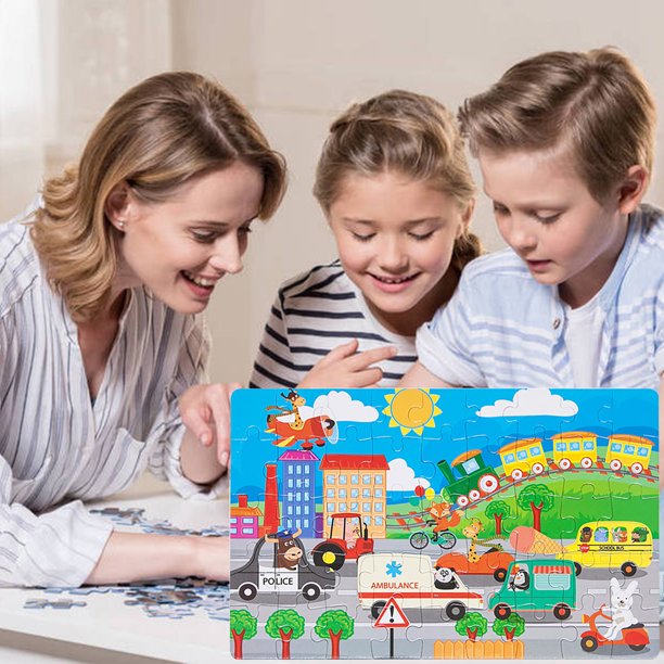 Herrnalise Toys for Boy 36 Years Puzzles for Kids Ages 48 Year Old 45