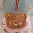 thumbnail image 1 of Lindo colgante con nombre de oso de dibujos animados, adorno de peluche, marca famosa de jardín de infantes, colgante con nombre para niños, 1 of 6