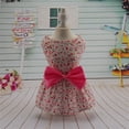 thumbnail image 2 of Greeniant Ropa para mascotas Vestidos Ropa para mascotas Faldas de moda Disfraces coloridos y transpirables Suministros de fiesta para primavera verano Ropa para mascotas Rosa L Greeniant PT000681-09, 2 of 6