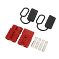 thumbnail image 2 of Wire Harness Plug Connector, High Temp Resistance Battery Quick Connector PC Shell 600V 175A With Dust Cover For Winch Trailer, 2 of 8