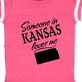 thumbnail image 4 of Inktastic Someone in Kansas Loves Me Boys or Girls Baby Bodysuit, 4 of 5