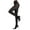 Black, variant on Upscale Snake Skin Opaque Tights - Womens - Female (Small/Medium, Black)