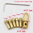thumbnail image 2 of Mini Drill Collet Set 0.5-3.0Mm Fit For Micro Electronic Drill Chuck Brass, 2 of 4