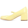 thumbnail image 3 of Journee Womens Okenna Low Heel Square Toe Pumps, Widths Available, 3 of 10