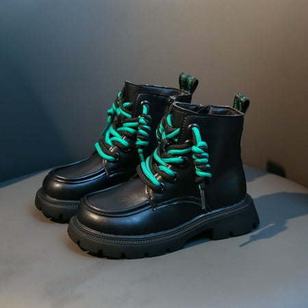 

Children s 2022 New Martin Boots Fashion Waterproof Leather Boots Boys Girls