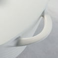 thumbnail image 2 of Tramontina Prisma 7-Quart Enameled Cast Iron Square Dutch Oven with Lid, Satin White with Gold Knob, Oven-Safe, 2 of 8