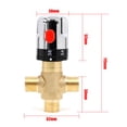 thumbnail image 3 of Thermostatic Mixing Valve Home Improvement G1/2 for Solar Water Heaters Home, 3 of 8