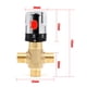 thumbnail image 3 of Válvula termostática de latón G1/2 Control de temperatura Accesorios de plomería Mezclador termostático para duchas Calentadores de agua perfecl Válvula mezcladora termostática, 3 of 8
