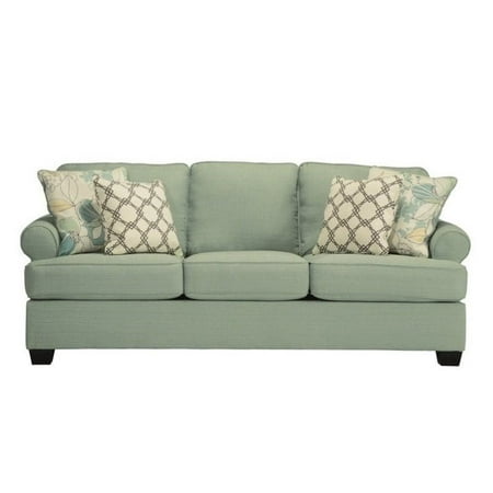 UPC 024052223408 product image for Ashley Daystar Fabric Sofa with Cushions in Seafoam | upcitemdb.com