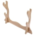 thumbnail image 3 of Khaki Two-tier Sword Stand Made of Synthetic Material for Home Use and Collection Organization, 3 of 4
