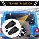 thumbnail image 2 of Cubierta de la Bisagra de la Ventana Trasera y Boquilla del Limpiaparabris para Jeep Wrangler JL JLU 2018-2024 ABS Negro, 2 of 6