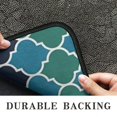 thumbnail image 6 of Blue Green Checkered Pattern Door Rugs,Washable Non Slip Door Mats Indoor,Decorative Door Mats,Entry Mat Indoor for Entrance,Bedroom,Kitchen,Bathroom,30"x17", 6 of 6