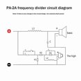 thumbnail image 4 of PA-2A 450W 2 Way Audio Speaker Divider Treble Bass Frequency Divider, 4 of 5