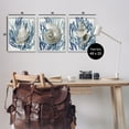 thumbnail image 3 of Stupell Industries Trio of Shells & Coral Nature Painting White Framed Art Print Wall Art, 16 x 20, Set of 3, 3 of 9