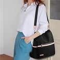 thumbnail image 2 of Dalazy Women Simple Lightweight Anti-theft Backpack Oxford Cloth Waterproof Shoulder Bag, 2 of 7