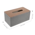 thumbnail image 2 of WEUVEB Facial Tissues Boxes Lint Tissue Holder Storage 1Pack, 2 of 5