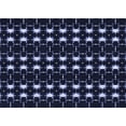 thumbnail image 1 of Ahgly Tapis Rectangulaire Lavable en Machine Intérieur Transitionnel Bleu Nuit, 7 Pieds x 9 Pieds, 1 of 7