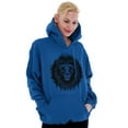 thumbnail image 3 of Lion Jungle Symbolic Spirit Animal Hoodie Sweatshirt Women Men Brisco Brands M, 3 of 6