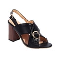 thumbnail image 2 of Sandalias de verano de mujer de tacones altos de cuero de microfibra de moda Wmkox8yii shjk6830, 2 of 9